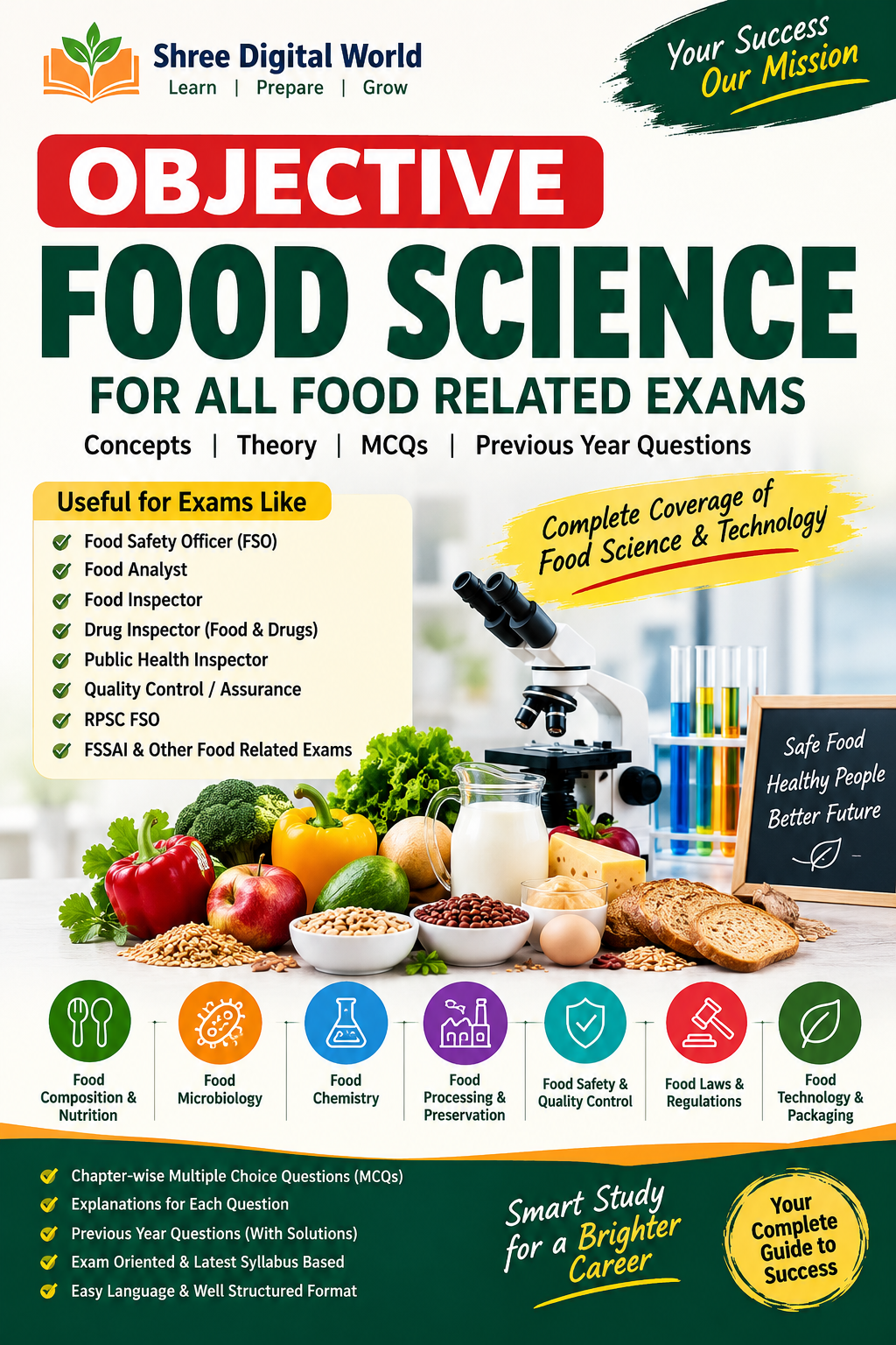 Objective Food Science Book For All FSO Exam